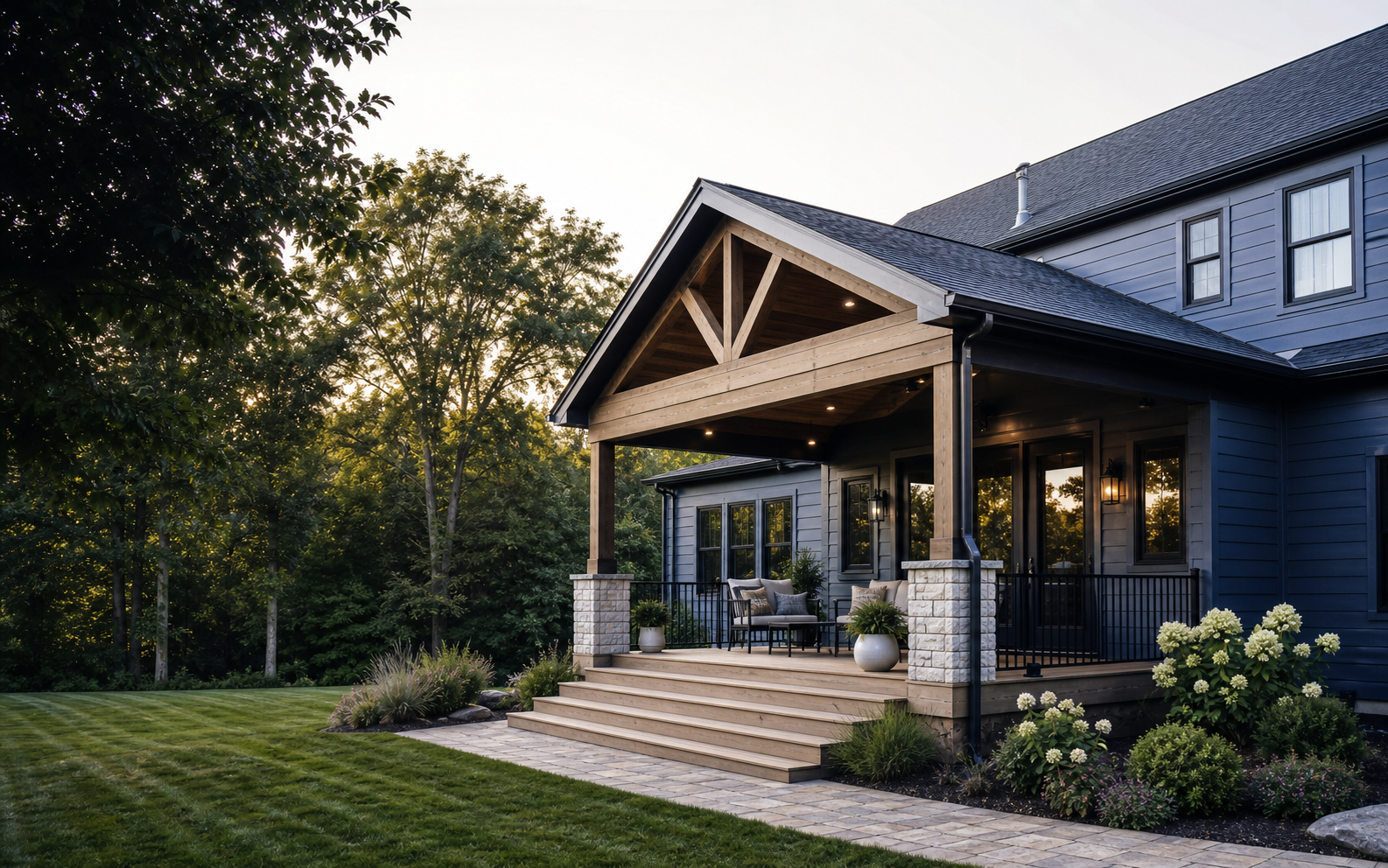 Renovated Northern Kentucky home with a covered deck